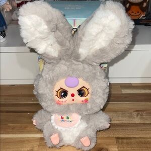 Baby Three LillyRabbit Town- special eyes Gray Bunny